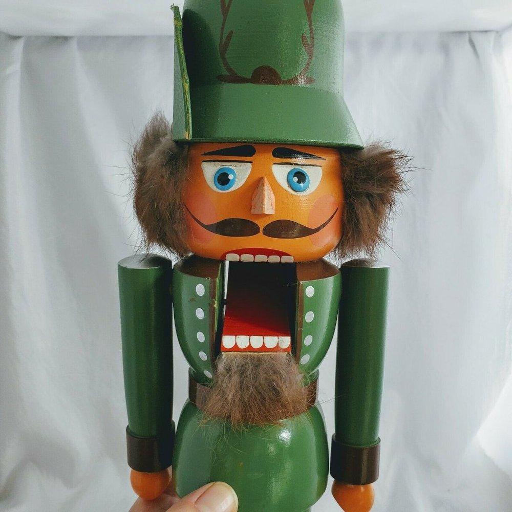 Rare Vintage Nutcracker 15" Decoration Christmas